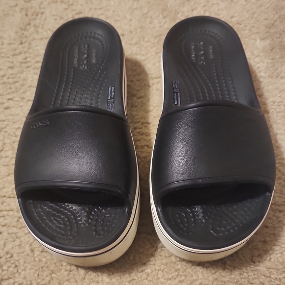 CROCS Shoes - CROCS Platform Slide Sandals